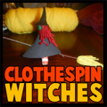 Clothespin Witches
