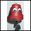 Lady
  Bug Wind Chime  : Making Wind Chimes Activities for Children