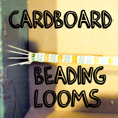 Dark Wooden Loom for Seed Bead Weaving for Loomed Stitch Short