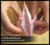 How to Make an Origami Flower Tutorial