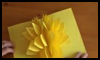 Amazing Pop Up Origami Flower Tutorial 