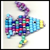 Beaded Rainbow Fish Craft	