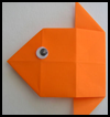 Origami    Goldfish  : Fish in the Ocean Crafts