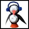 Egg Carton Penguin Craft  : Winter Crafts Activities with Penguins