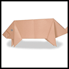 Making Origami Pigs Animals Tutorials