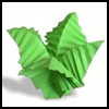 How to Make Paper Origami Ferns