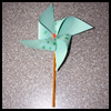 Pinwheel Crafts for Kids : How to Make Pinwheels with free easy Arts