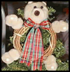 Mini
  Bear Wreath Tree Trim