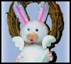 Hang
  in There, Pompom Easter Bunny!