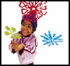 Snowflakes Paper Cutting Crafts for Kids