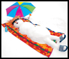 Beach      Bum Snowman    : Winter Snowman Craft Ideas