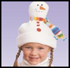 Snowman      Hat     : Christmas Snowman Craft Activities