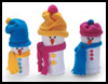 Sock      Snowman    : Winter Snowman Craft Ideas