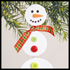 Dangling      Snowman    : Winter Snowman Craft Ideas