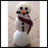 Styrofoam      Snowman   : Snowmen Crafts for Children