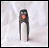 Penguin      Finger Puppet  : Penguin Crafts for Kids